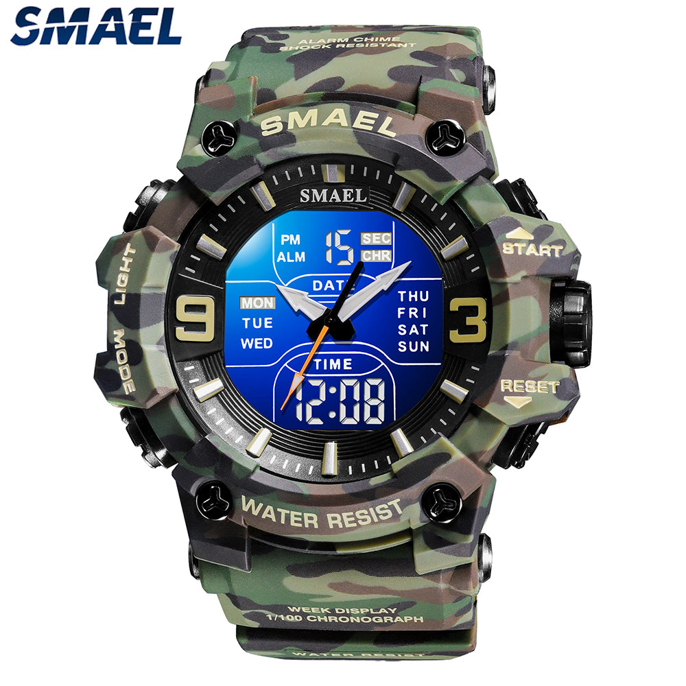 SMAEL FORCE™ – ساعة رجالية ضد الماء والصدمات