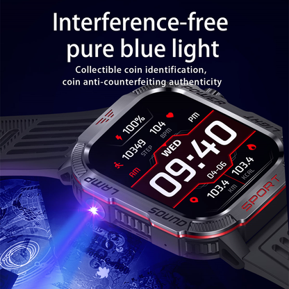 ⌚️ ساعة سمارت رجالية متعددة الوظائف – تصميم عصري ومزايا لا تحصى