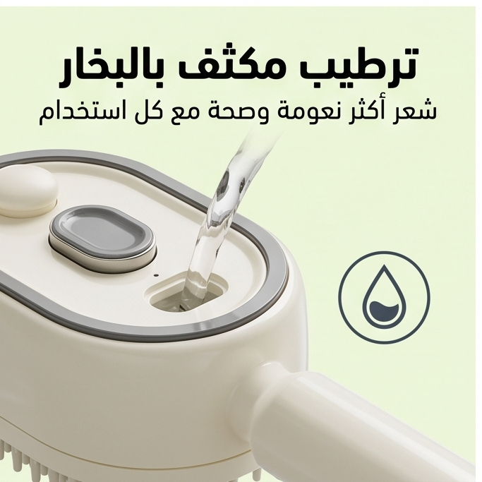 فرشاة البخار لتصفيف الشعر